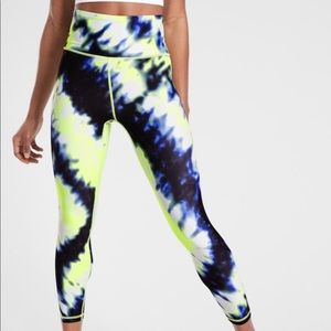 Athleta tie dye leggings